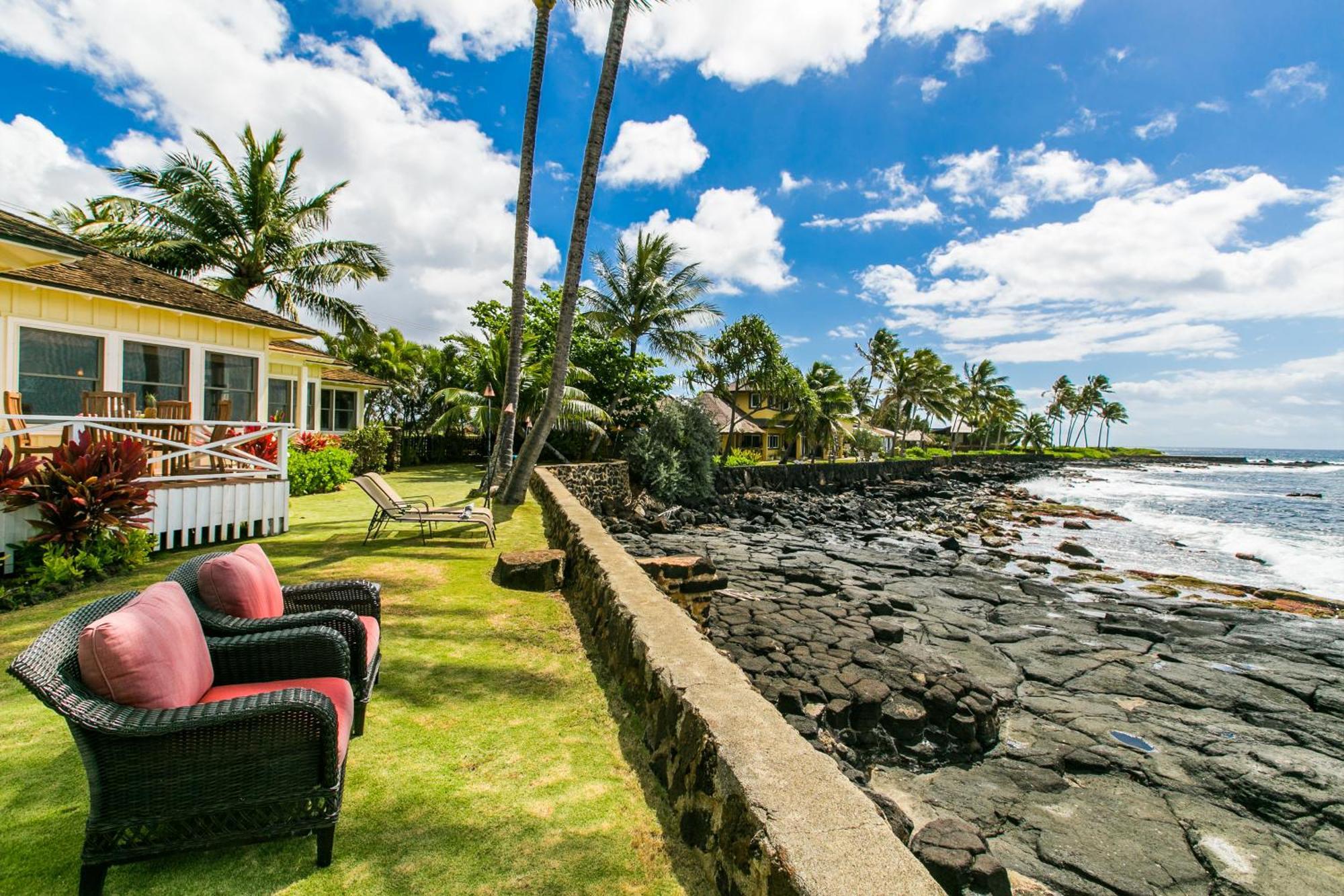 2Br Oceanfront Cottage In Poipu- Alekona Kauai Koloa Zewnętrze zdjęcie